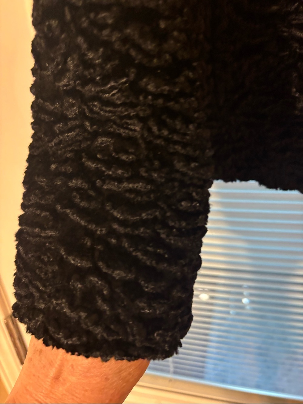 Kate Hill Black Faux-Fur Petite Jacket - Picture 8 of 13